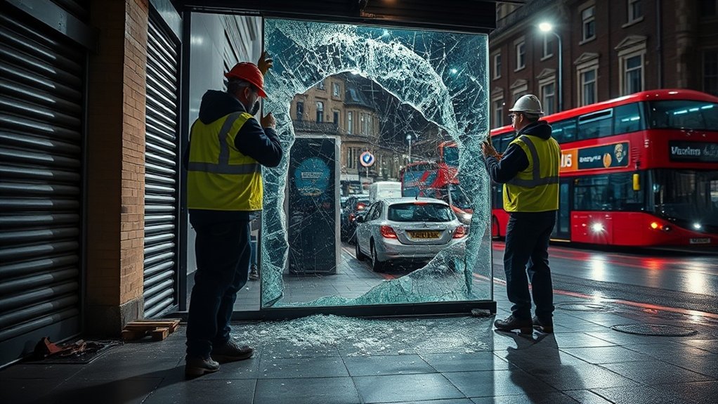 Emergency Shop Front Repair Deptford