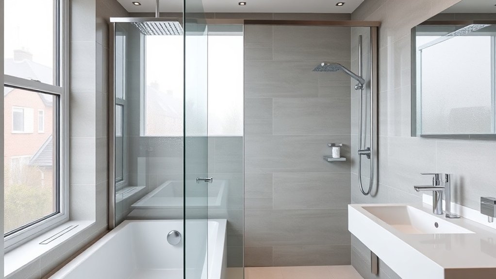 Semi-Frameless Shower Screens Deptford