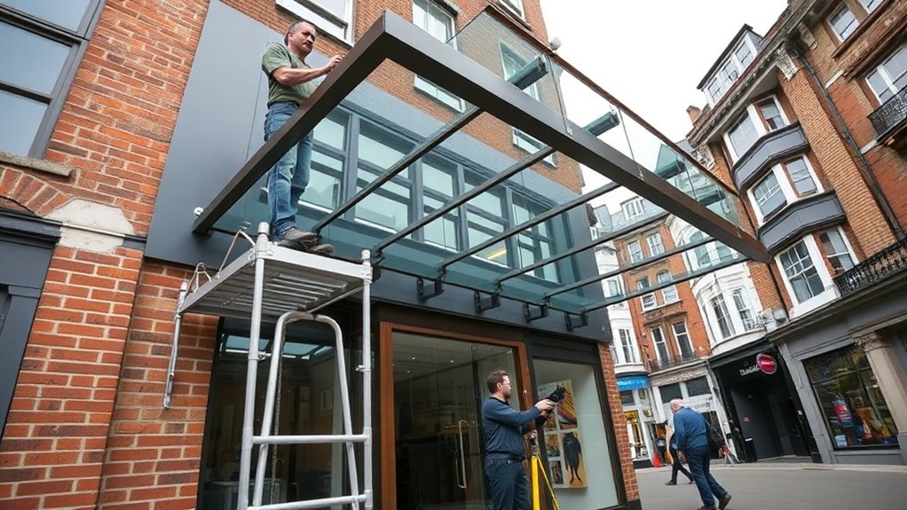 Shopfront Canopy Deptford