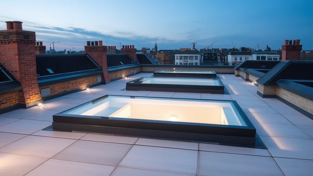 Walk-On Roof Lights Deptford
